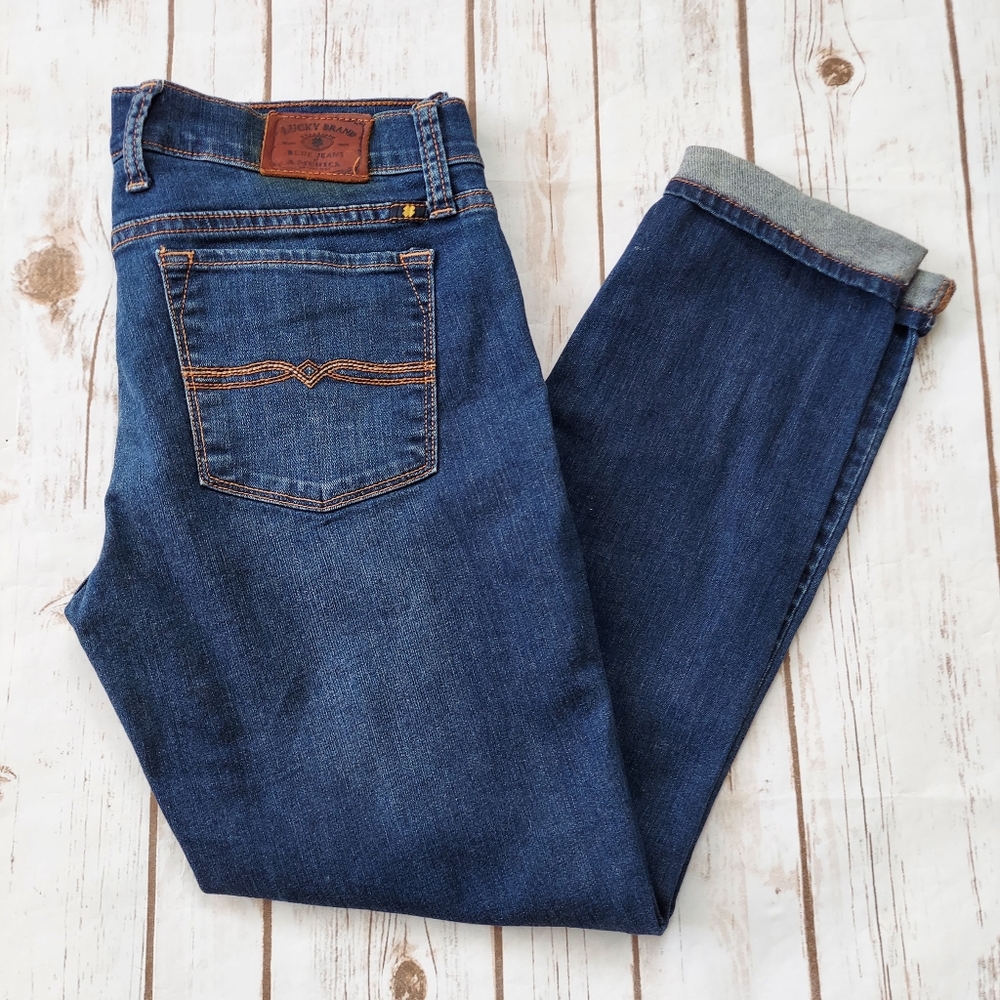 Lucky Brand Charlie Capri Low Rise Jeans Women's 6